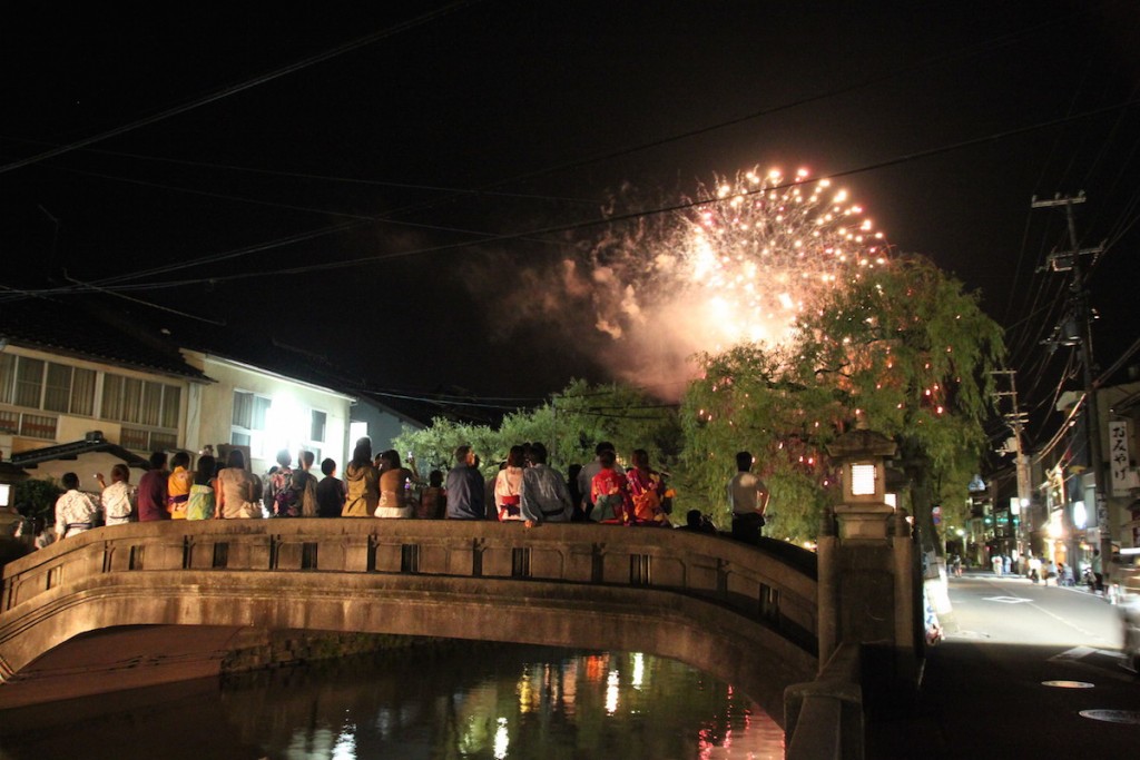 城崎温泉花火