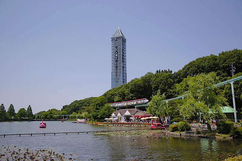 東山動植物園と東山タワー
