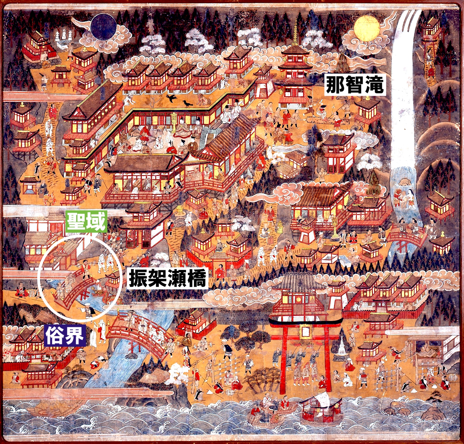 『那智参詣曼荼羅』