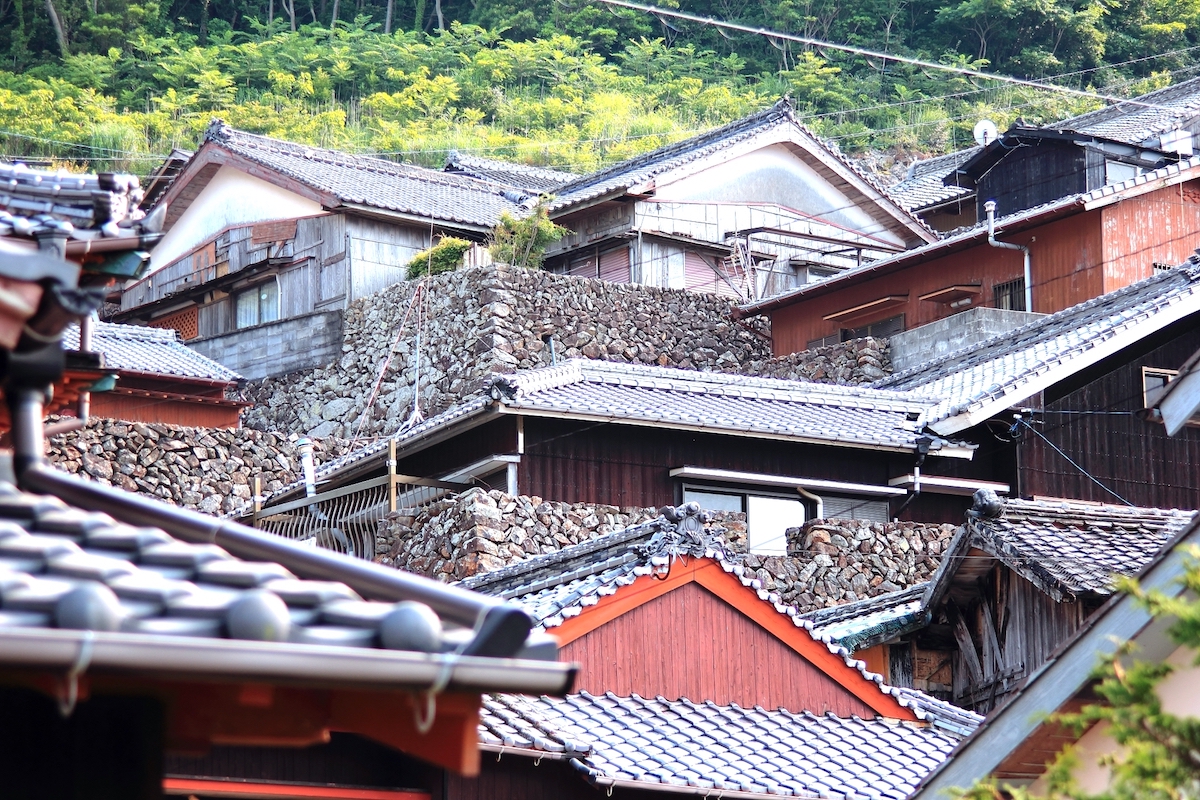 外泊 石垣の里