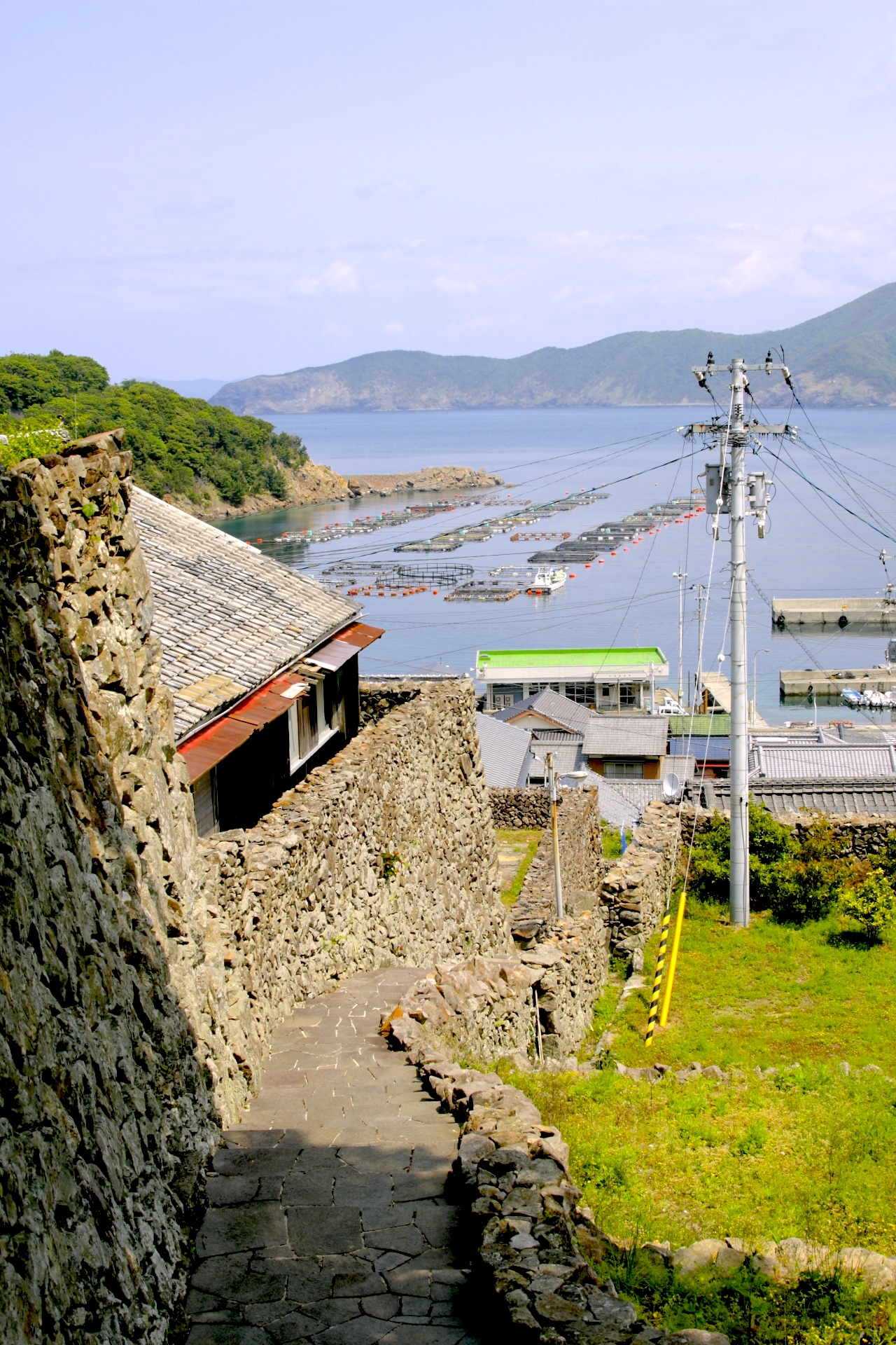外泊 石垣の里