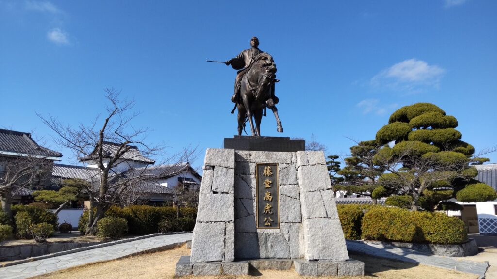 今治城・藤堂高虎公像