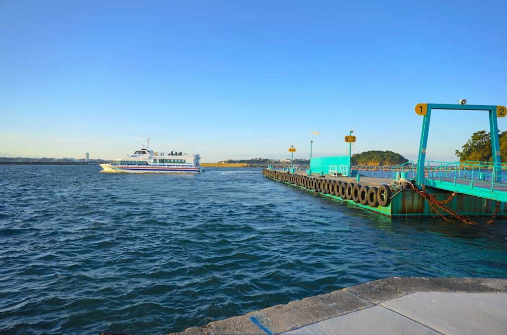 名鉄海上観光船・篠島港