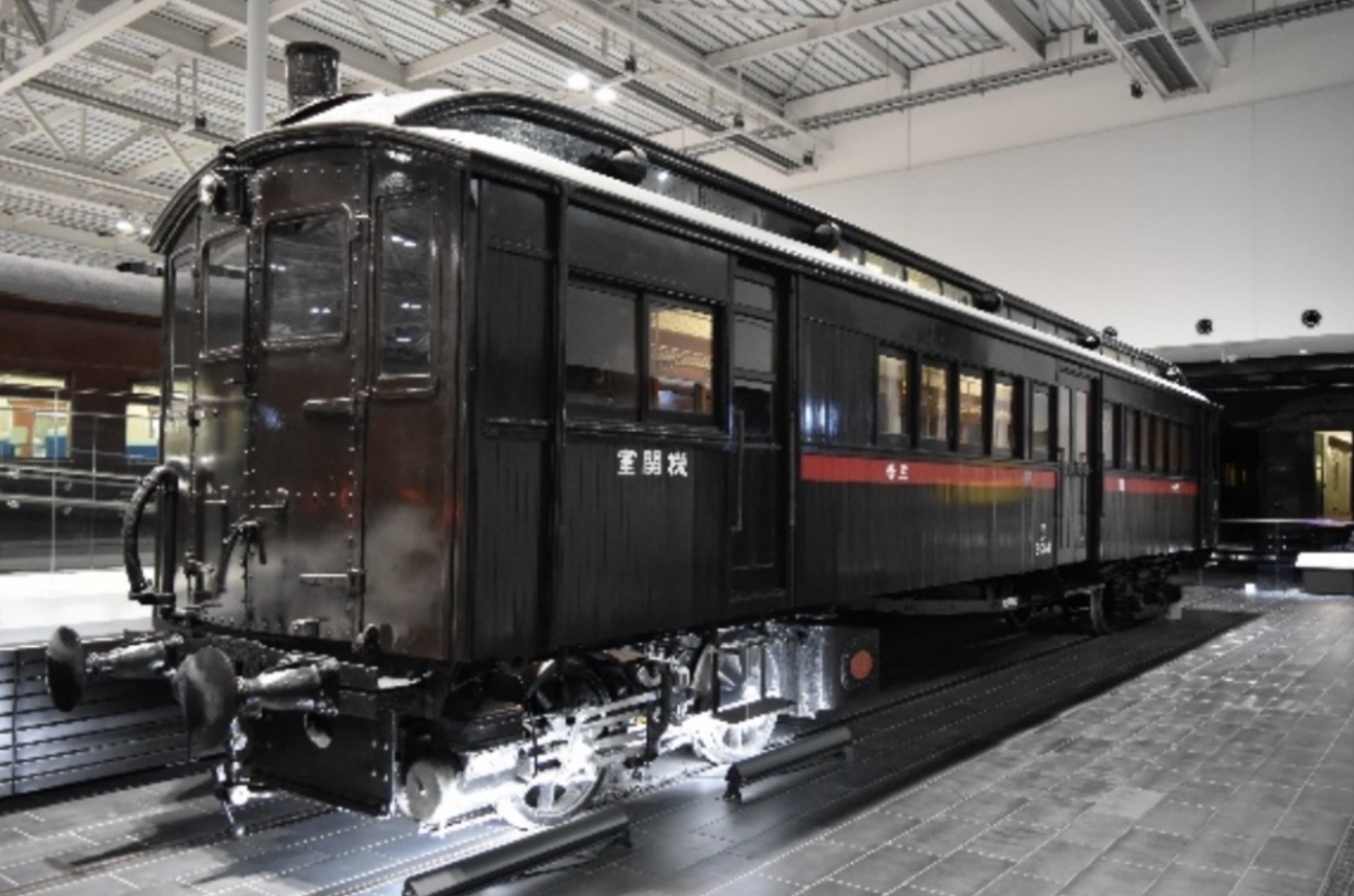 リニア・鉄道館 ホジ6014号蒸気動車