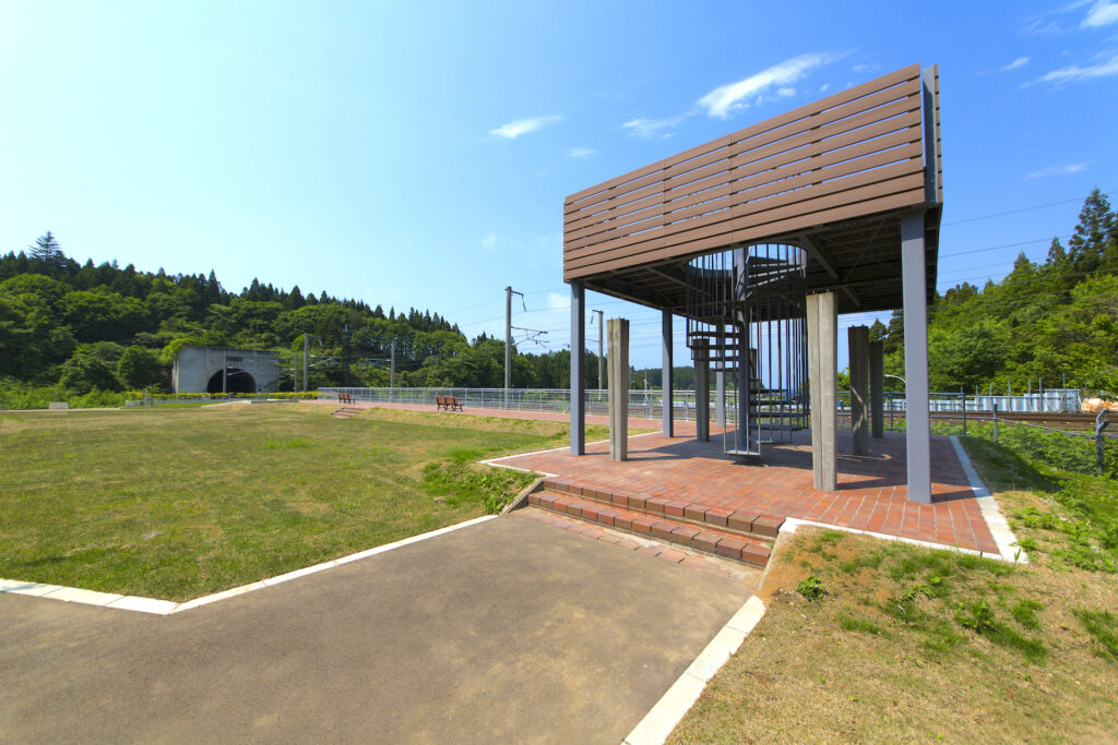 青函トンネル入口広場