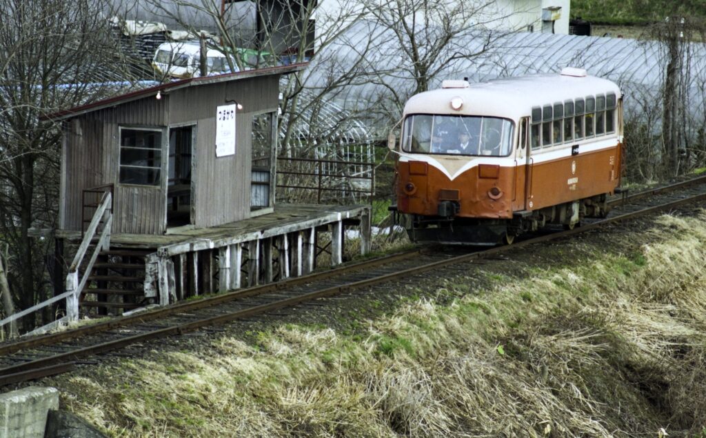 七戸駅（南部縦貫鉄道本社）跡