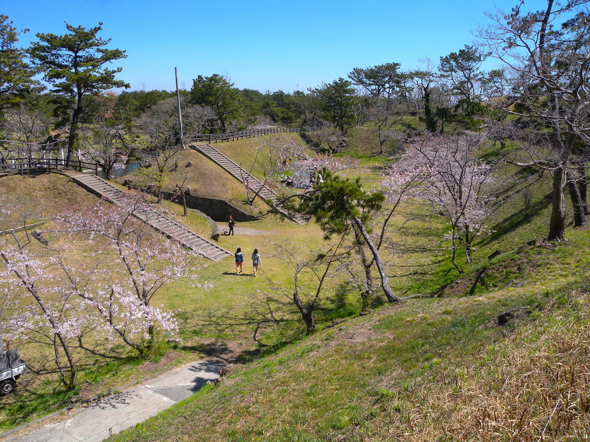 中の島展望台（富津元洲堡塁砲台跡）
