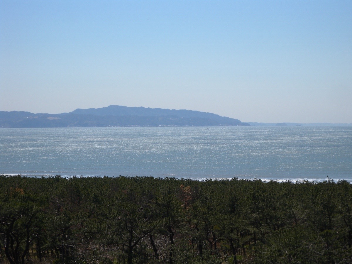 中の島展望台（富津元洲堡塁砲台跡）