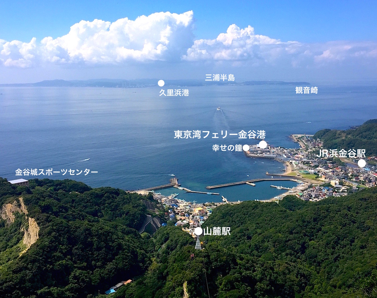 鋸山山頂展望台眺望PhotoMap