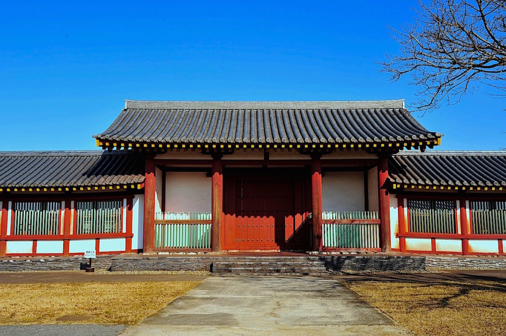 上総国分尼寺跡 復元中門