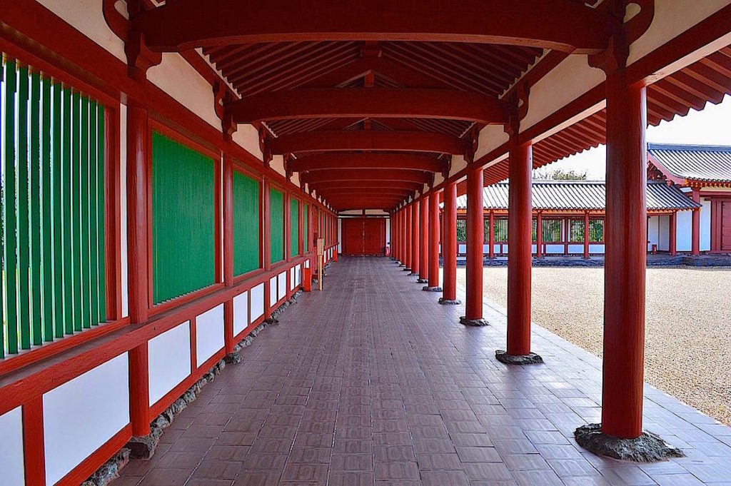 上総国分尼寺跡 回廊