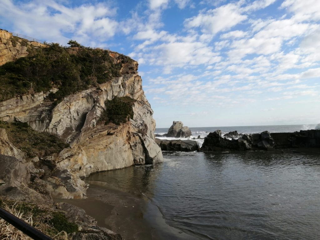 犬吠埼の白亜紀浅海堆積物