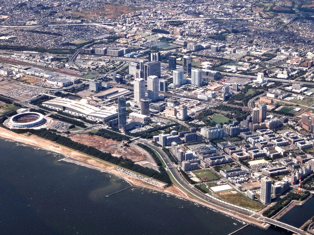 幕張の浜