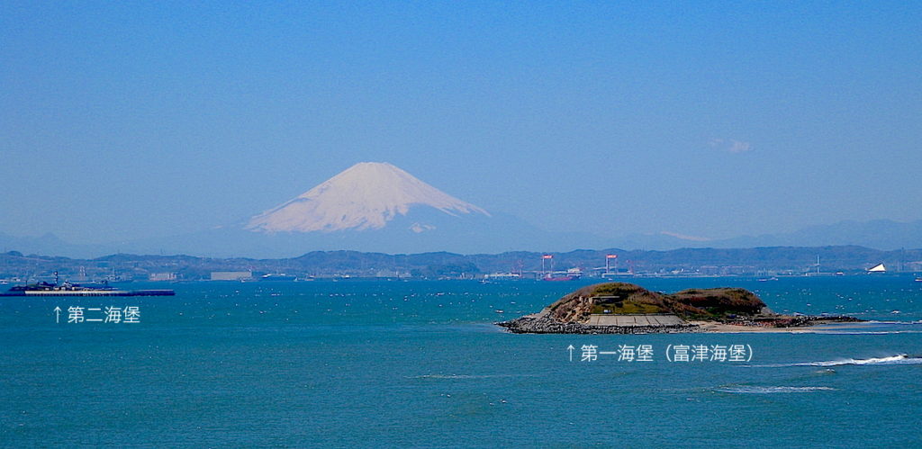 東京湾 第一海堡・第二海堡