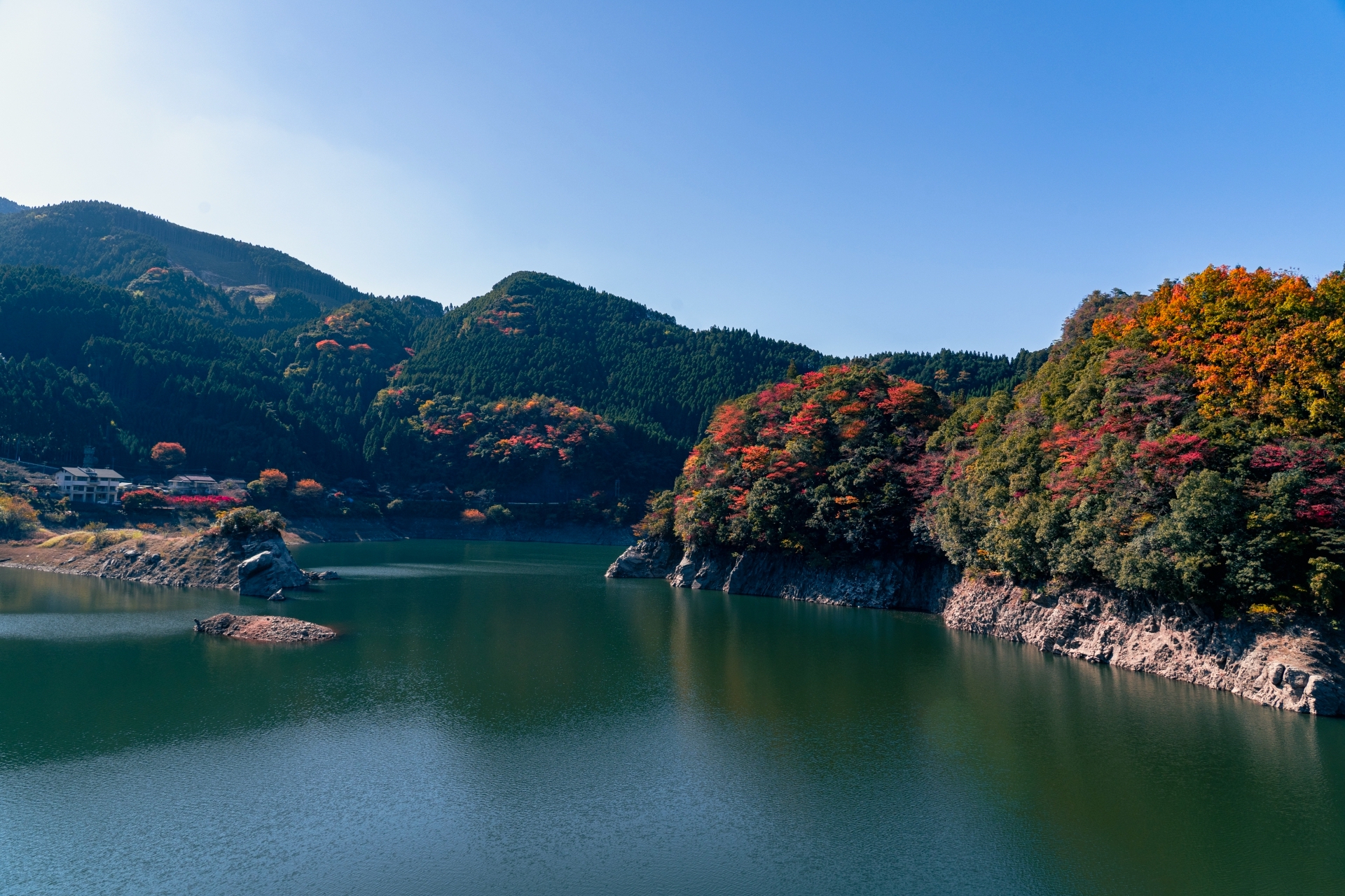 日向神ダム（日向神湖）