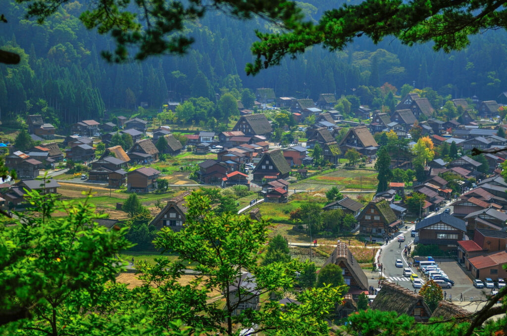 荻町城跡展望台