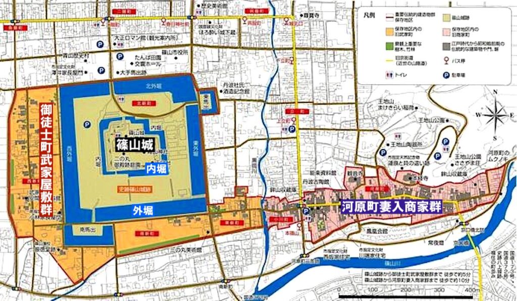 丹波篠山市篠山伝統的建造物群保存地区