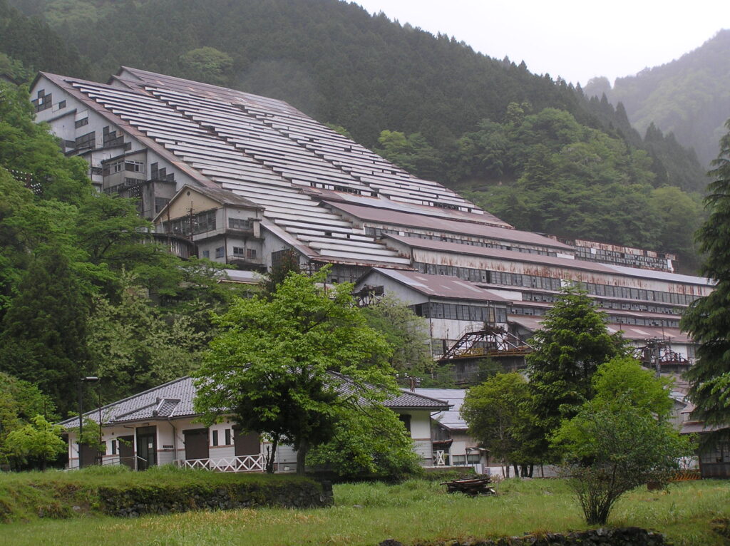 神子畑選鉱場跡