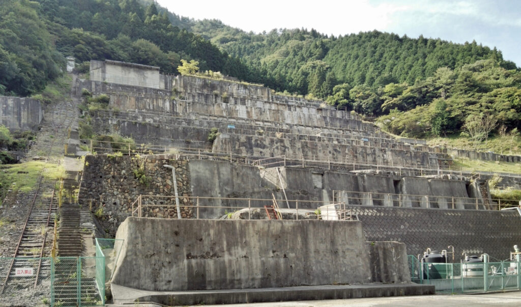 神子畑選鉱場跡