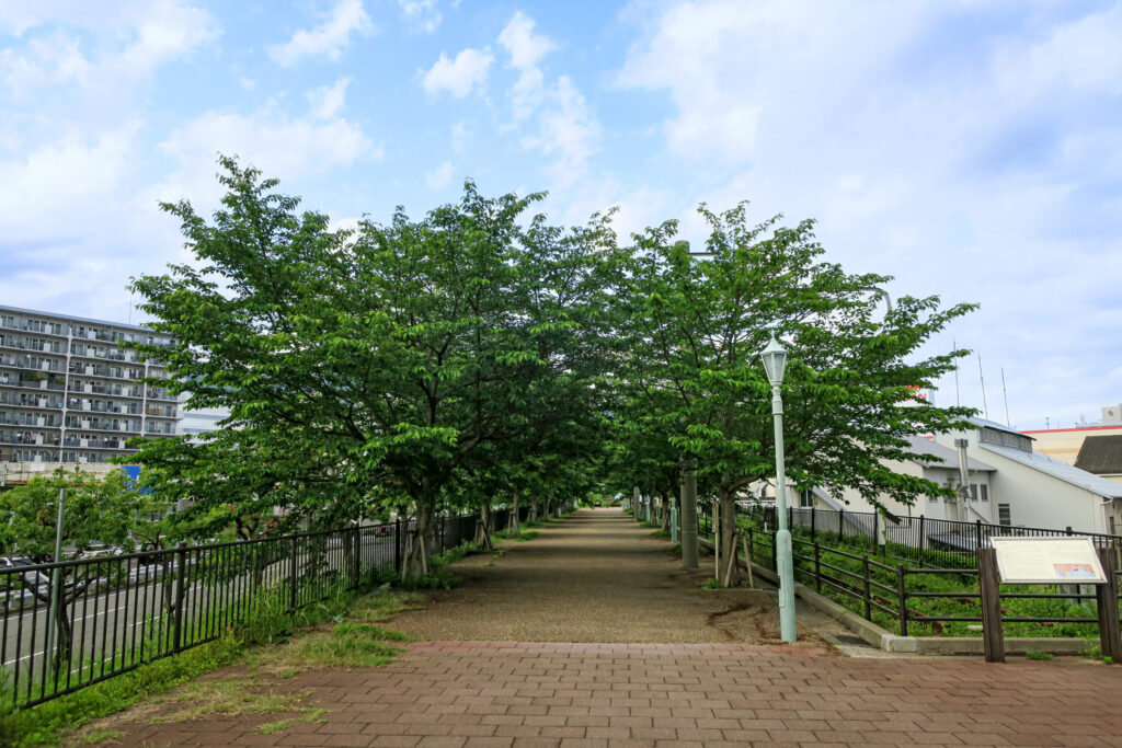 JR貨物臨港線廃線跡散歩道