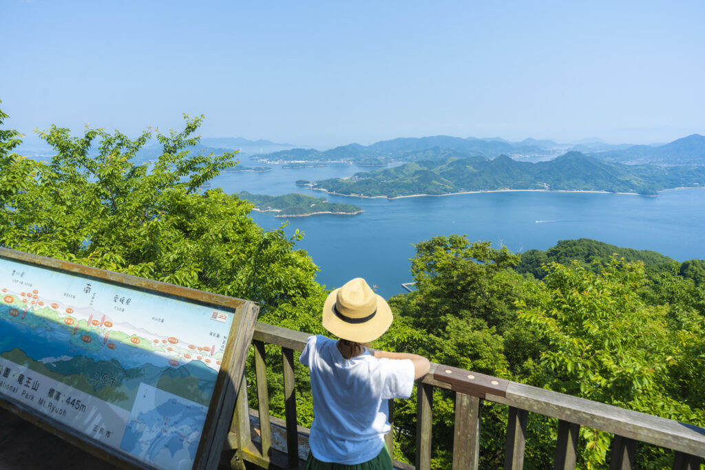 竜王山展望台