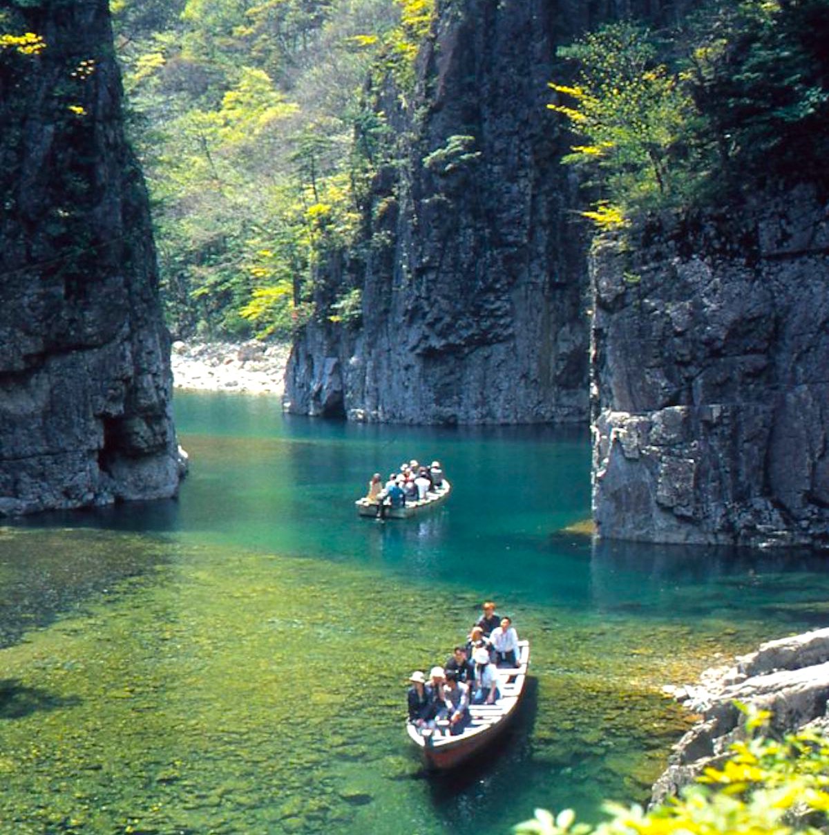 黒淵(三段峡・黒淵渡船)