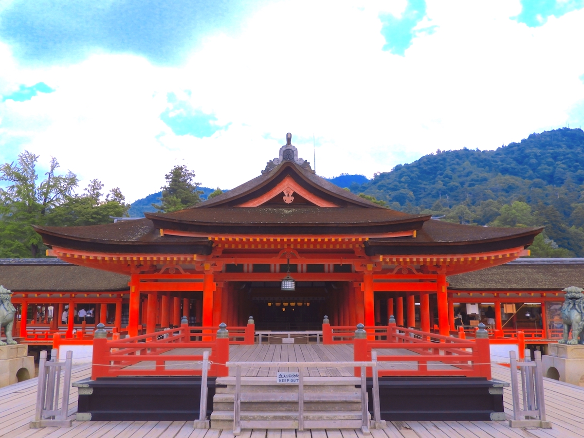 厳島神社・高舞台