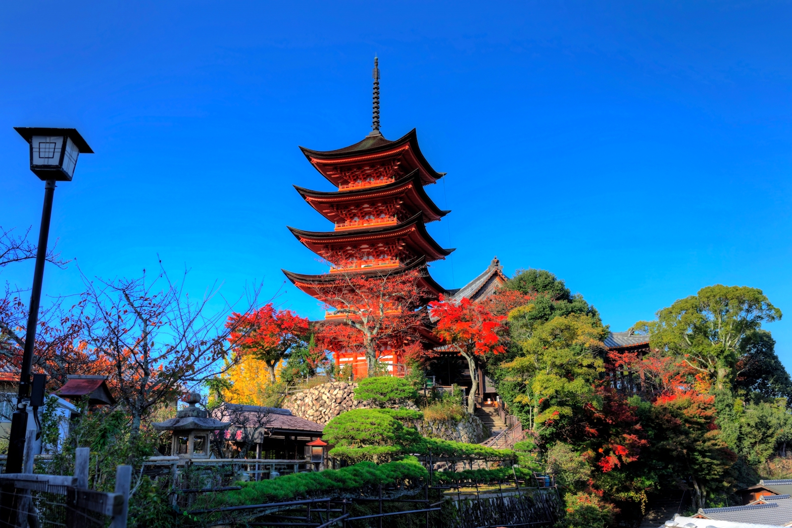 厳島神社・五重塔