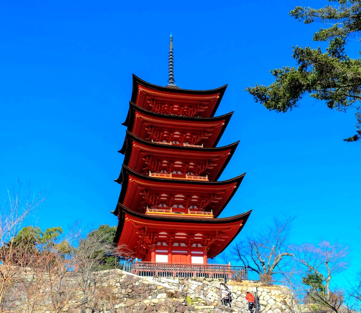 厳島神社・五重塔