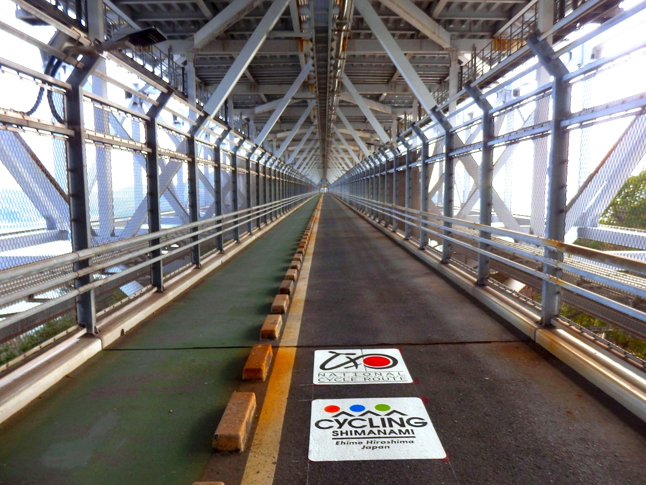 因島大橋・自転車歩行者道