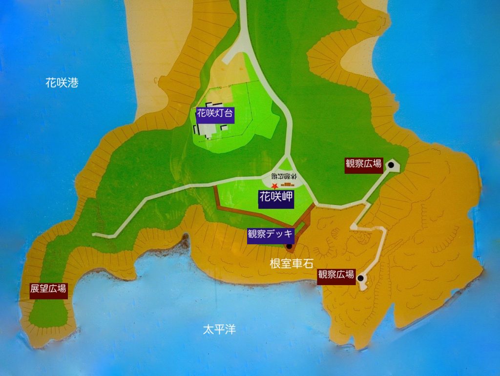 車石園地マップ