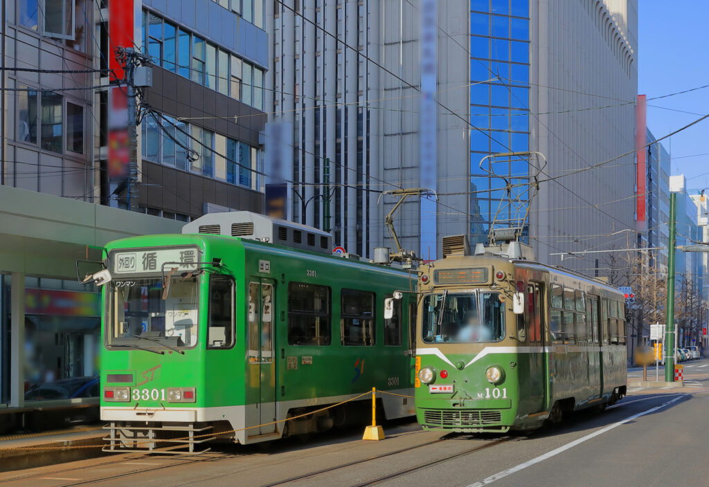 サボ　札幌市電　鉄北線 札幌市電ラストラン＆廃線になった路線【鉄道チャンネルHTB
