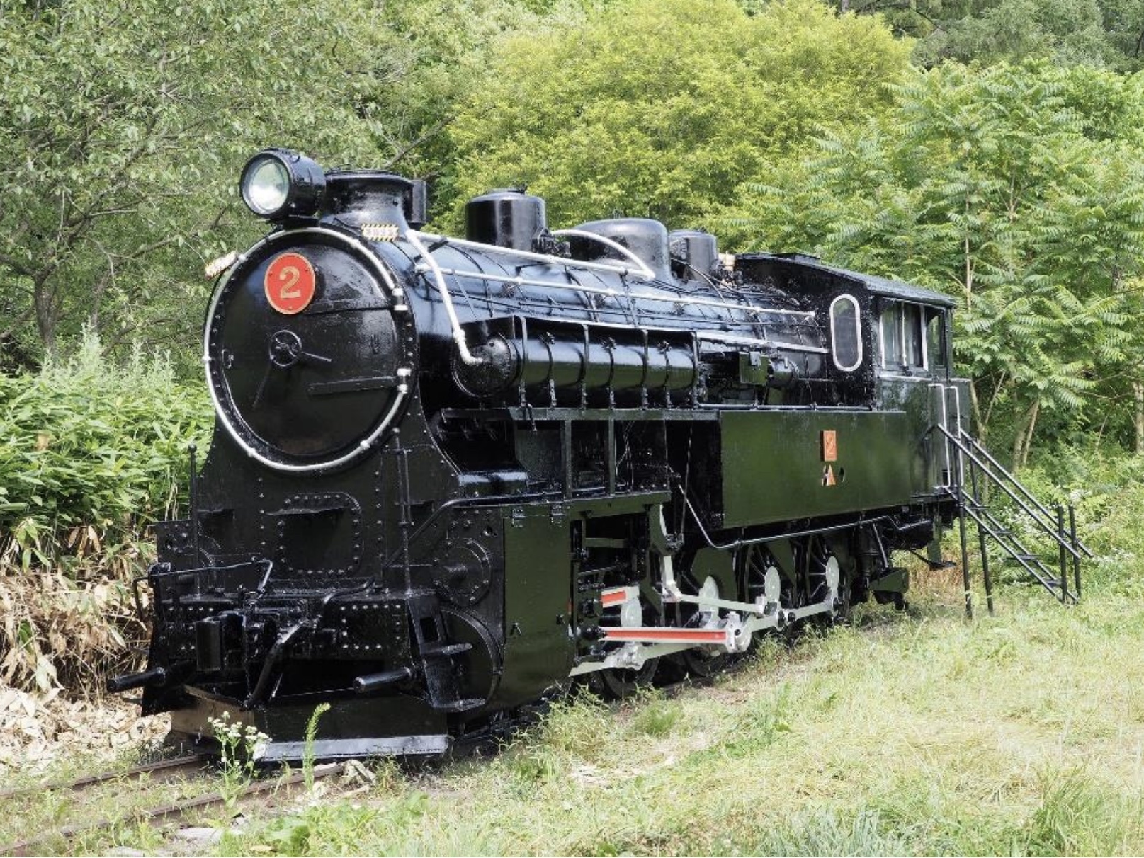 美唄鉄道・4110形式蒸気機関車2号