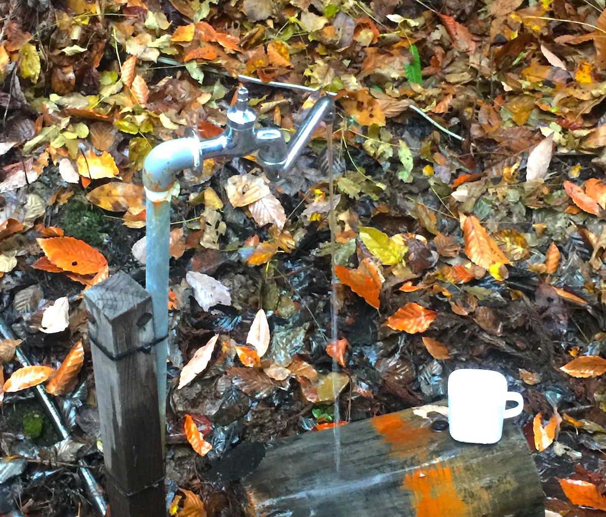 大塩温泉炭酸水炭酸場