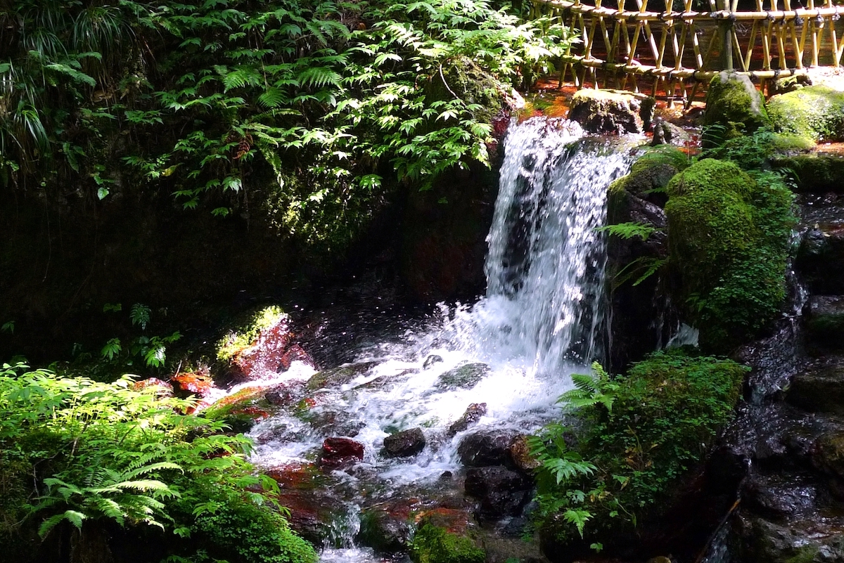 瓜割の滝