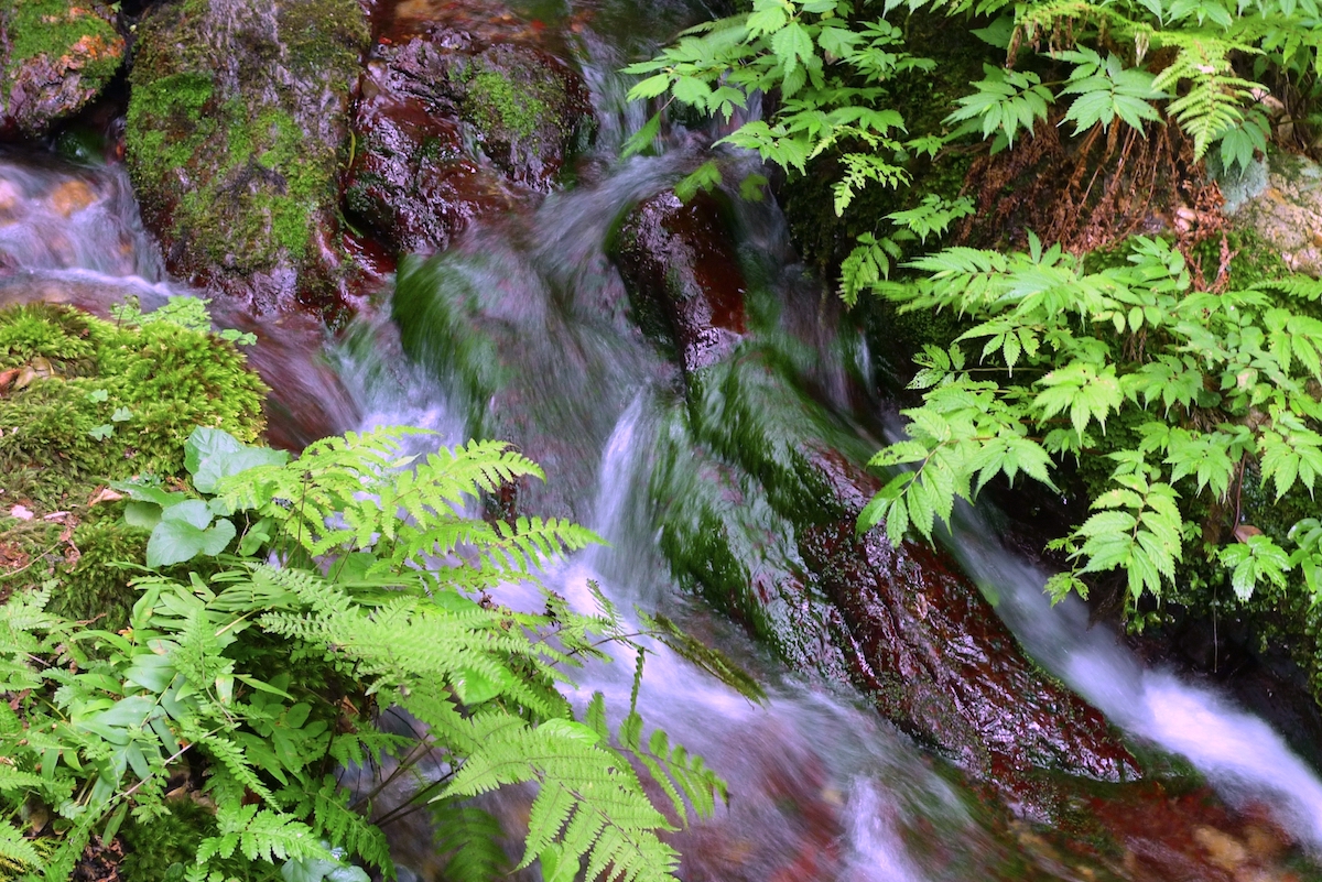 瓜割の滝