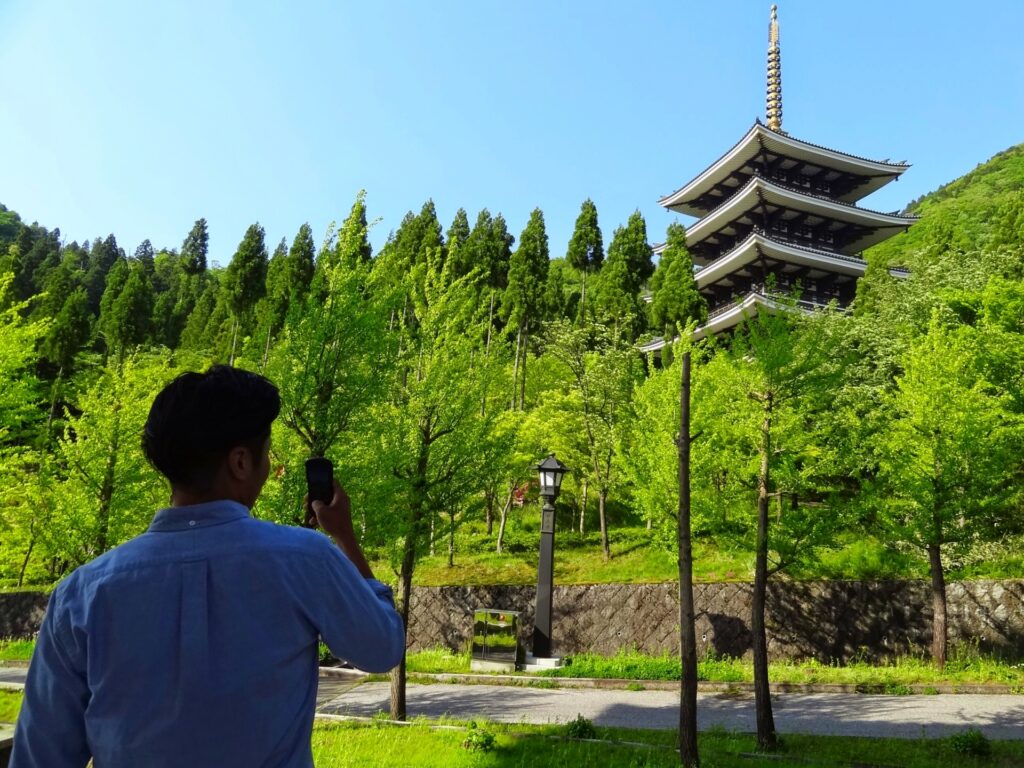 大師山清水寺・五重塔