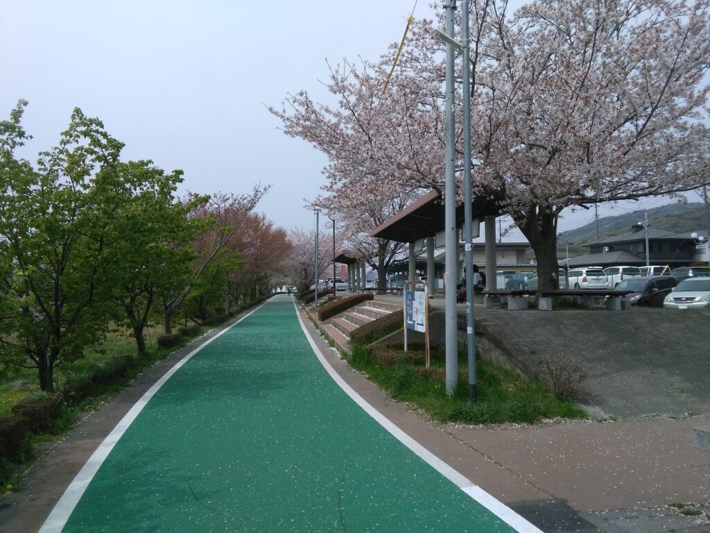 旧筑波鉄道・筑波駅跡（つくば霞ヶ浦りんりんロード・筑波休憩所）
