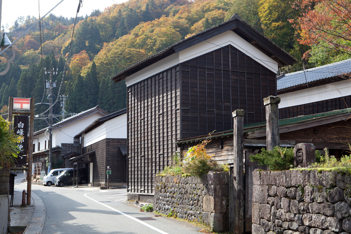 白山市白峰伝統的建造物群保存地区