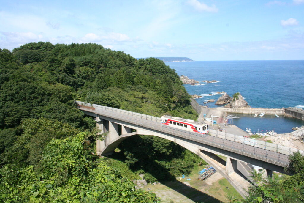 三陸鉄道大沢橋梁