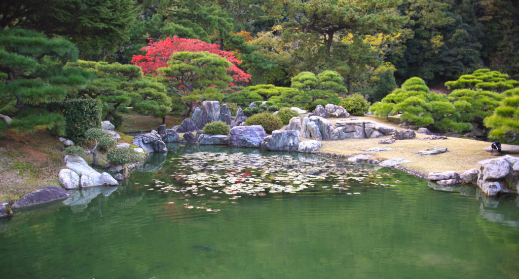 栗林公園・涵翠池