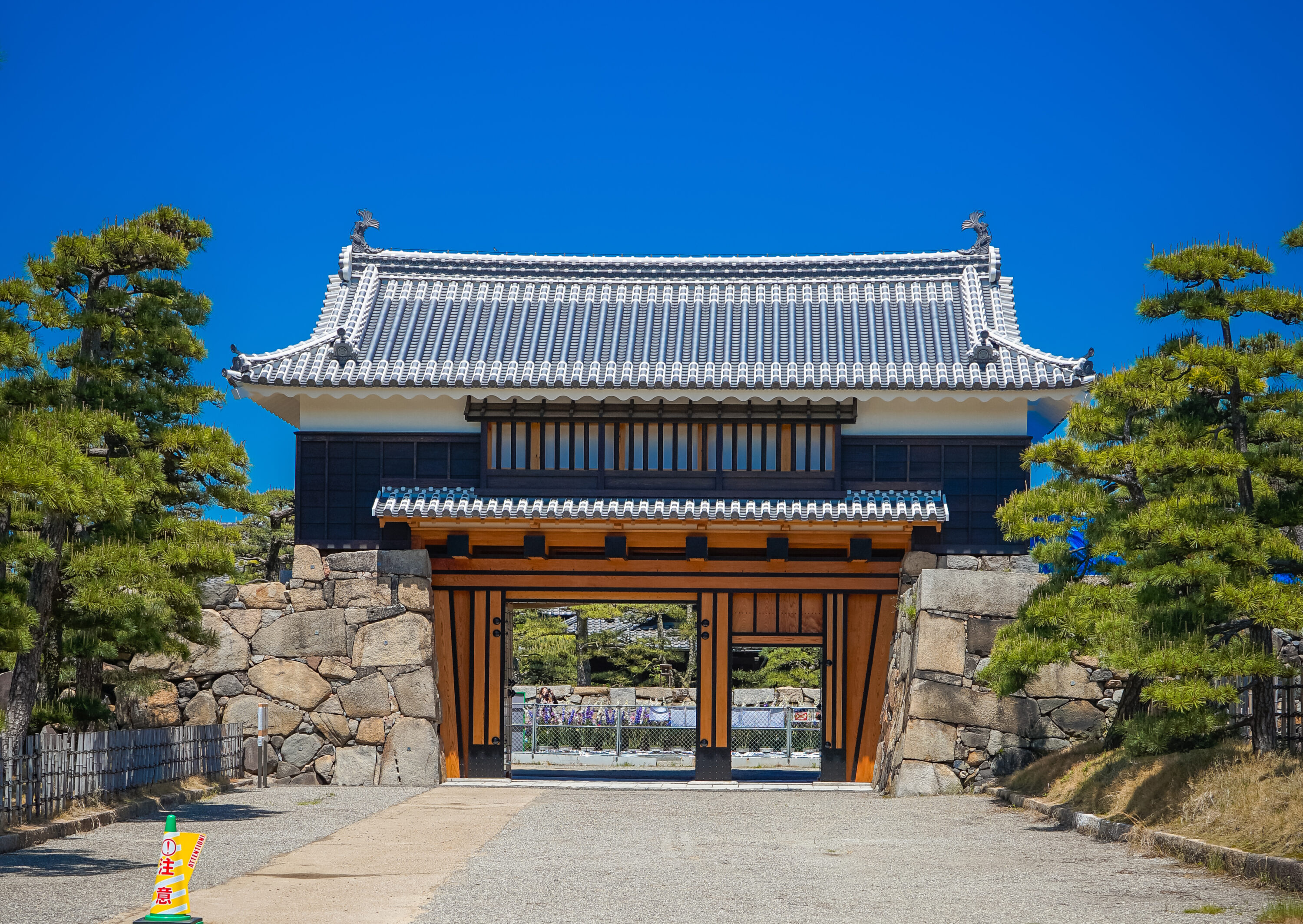 高松城・桜御門