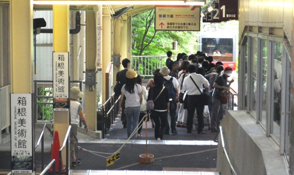 箱根登山ケーブルカー・早雲山駅