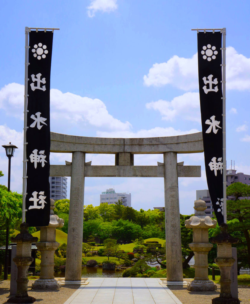 水前寺成趣園・出水神社