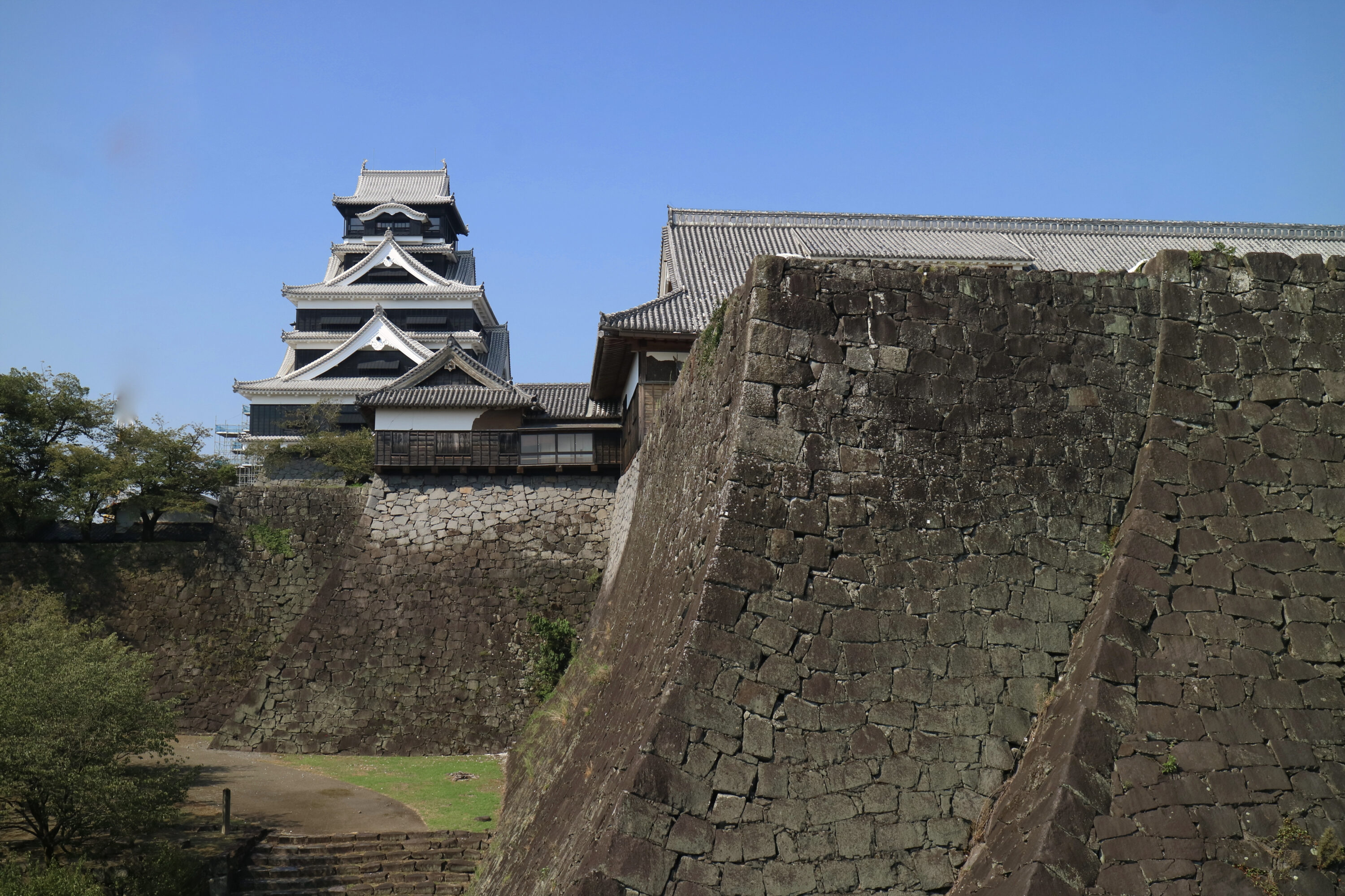 熊本城・二様の石垣