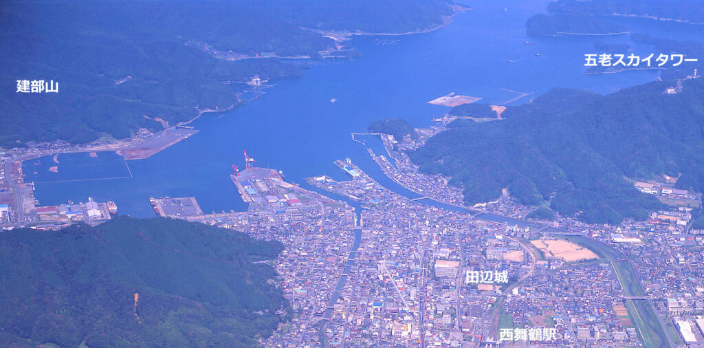 舞鶴要塞・建部山堡塁砲台跡
