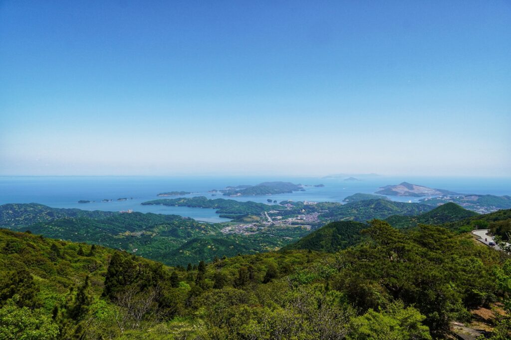 朝熊山頂展望台
