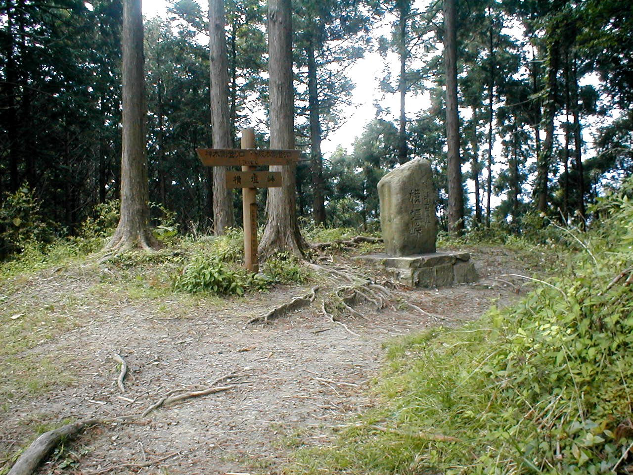 熊野古道伊勢路 横垣峠