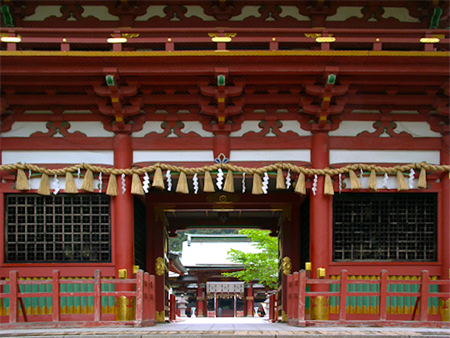 鹽竈神社・随神門（楼門）