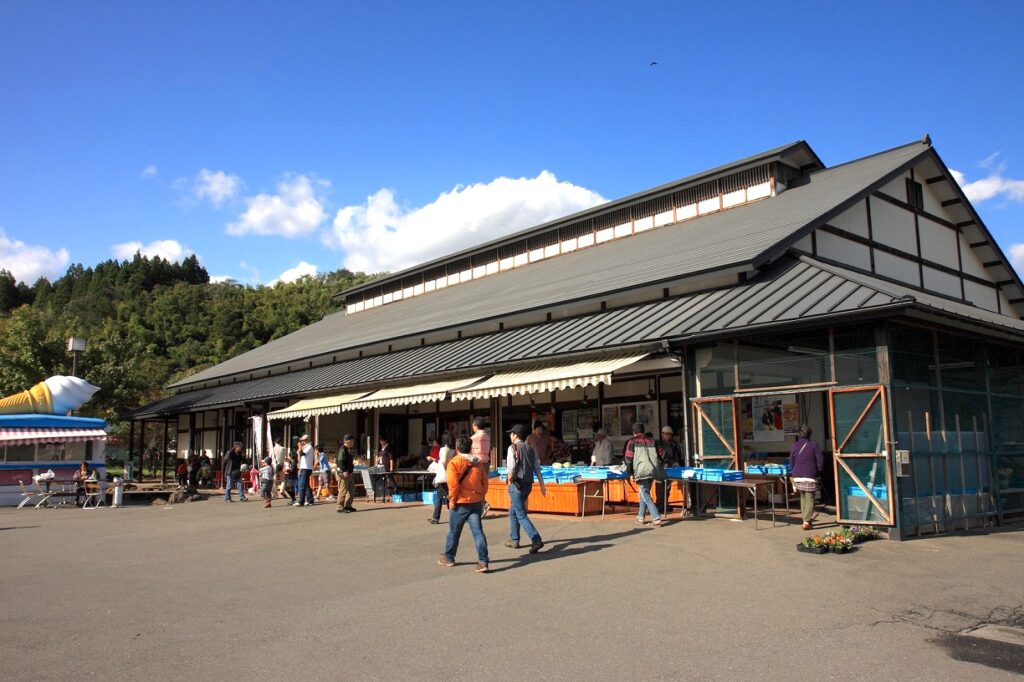 道の駅路田里はなやま（自然薯の館）